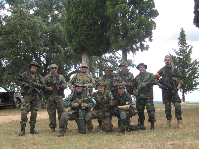 Los afamados COM soldiers en el Matarraña
